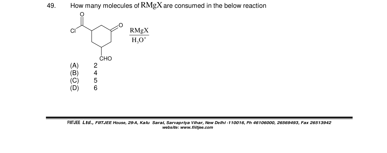 Chemistry diagram for: See image